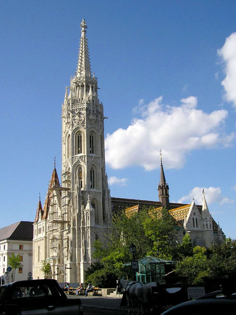 39 Budapešť, Hradní vrch, Matyášův kostel (Mátyás templom), 05.07.11
